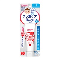 和光堂 にこピカ フッ素配合 歯みがきジェル りんご味 1歳頃～(4987244600974)