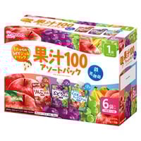 和光堂 1歳からのMYジュレドリンク 果汁100アソートパック6袋入り ゼリー飲料 ベビー(4987244601315)