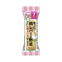 和光堂 はじめての離乳食 裏ごし鶏レバーと野菜 フリーズドライ ベビーフード 7ヶ月頃～(4987244601339)