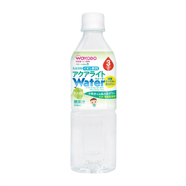 和光堂 ベビーのじかん アクアライトWater りんご 500ml イオン