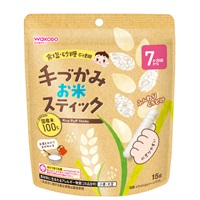 和光堂 手づかみ お米スティック 7か月頃～ ベビー おやつ(4987244601629)