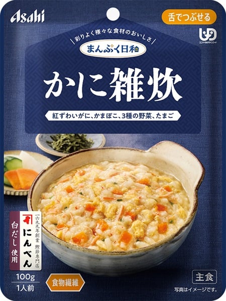 まんぷく日和 かに雑炊 100g　アサヒグループ食品(100g)