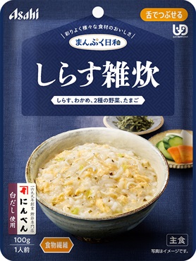 まんぷく日和 しらす雑炊 100g　アサヒグループ食品