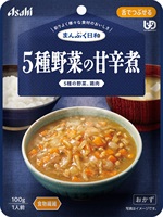 まんぷく日和 5種野菜の甘辛煮 100g　アサヒグループ食品(100g)
