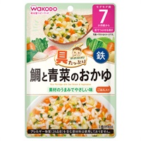和光堂 具たっぷりグーグーキッチン 鯛と青菜のおかゆ 7か月～ ベビーフード 離乳食(4987244602244)