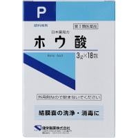 日本薬局方 ホウ酸 18包 健栄製薬 【第3類医薬品】