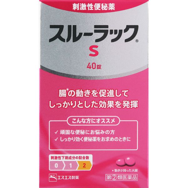 スルーラックS エスエス製薬 【指定第2類医薬品】(40錠)