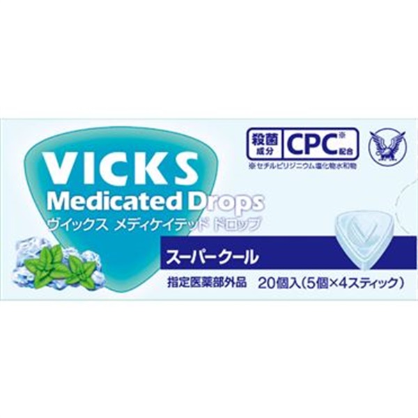 VICKS メディケイテッドドロップス 6個セット　値下げ、バラ売り不可 ヴイックス メディケイテッド ドロップ 大正製薬 | イオンスタイル
