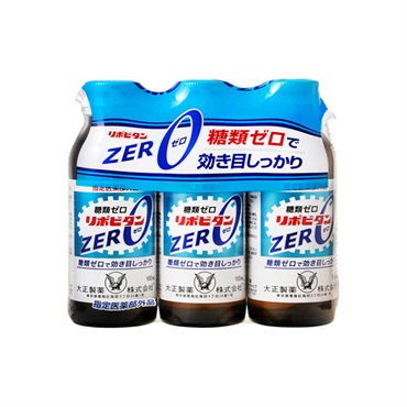 リポビタン ZERO 100ml×3本 リポビタン 大正製薬 【指定医薬部外品】