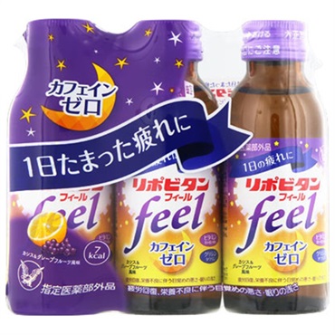 リポビタンフィール 100ml×3本 リポビタン 大正製薬 【指定医薬部外品】