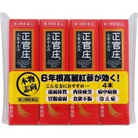 正官庄 高麗帝王液 スノーデン 【第3類医薬品】(50mL×4本)