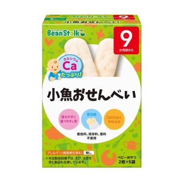 ビーンスターク 小魚おせんべい 9か月頃～ ベビーフード おやつ