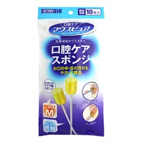 マウスピュア 口腔ケアスポンジ 紙軸 Mサイズ 10本 川本産業 | イオン