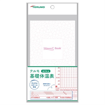 テルモ 基礎体温表 WOMAN℃ Book ETRC3 1冊 テルモ