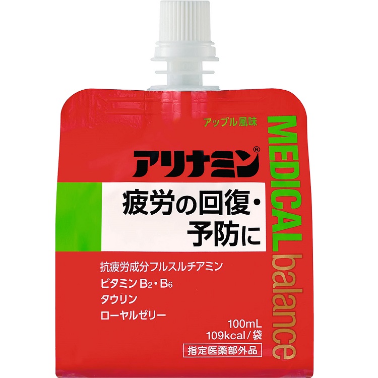 アリナミン メディカルバランス 100ml【指定医薬部外品】　アリナミン製薬(アップル風味-100ml)