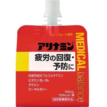 アリナミン メディカルバランス 100ml【指定医薬部外品】　アリナミン製薬(グレープフルーツ風味-100ml)