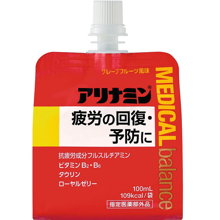 アリナミン メディカルバランス 100ml【指定医薬部外品】　アリナミン製薬(グレープフルーツ風味-100ml)