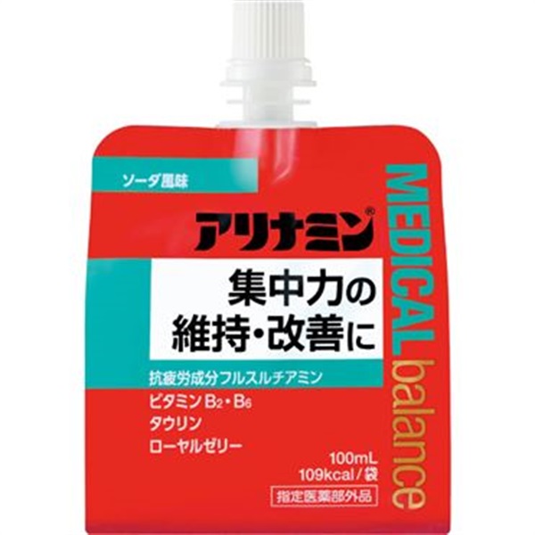 アリナミン メディカルバランス ソーダ風味 100ml アリナミン アリナミン製薬 【指定医薬部外品】(１００ｍｌ)