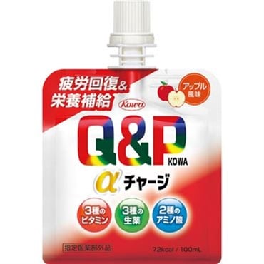 キューピーコーワ α チャージ アップル風味 100ml キューピーコーワ 興和 【指定医薬部外品】