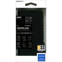 AQUOS wish 薄型手帳ケース サイドマグネット