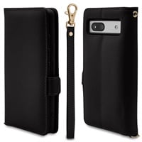 Google Pixel 7a  ハンドストラップ付き手帳型ケース　テレホンリース(7491PXL7ABO)
