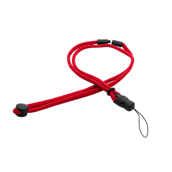 丸紐ネックストラップ 長さ調節 安全パーツ付き | イオンスタイル