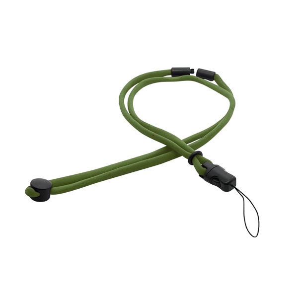 丸紐ネックストラップ 長さ調節 安全パーツ付き | イオンスタイル