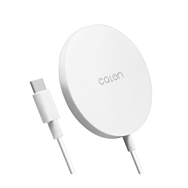 イオン専用 calon ワイヤレスチャージャー 5/7.5/10/15W 1m Type-Cケーブル直付