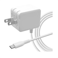 Type-Cケーブル一体型AC充電器(ホワイト2m)