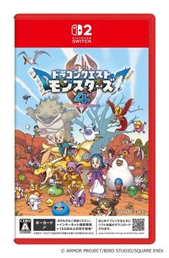 予約 2026年12月3日発売 Nintendo Switch２ ドラゴンクエストモンスターズ４ 枯れ木の国のビアンカ・フローラ お一人さま3点限り 4988601012225