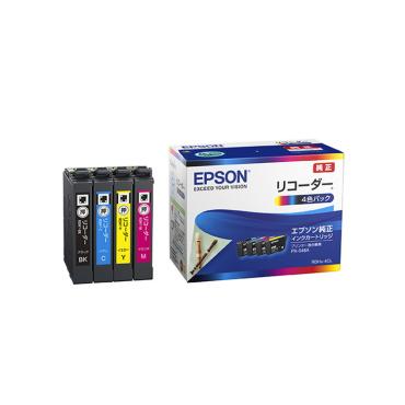 EPSONインクカートリッジ　４色パック　エプソン　リコーダー　RDH-4CL