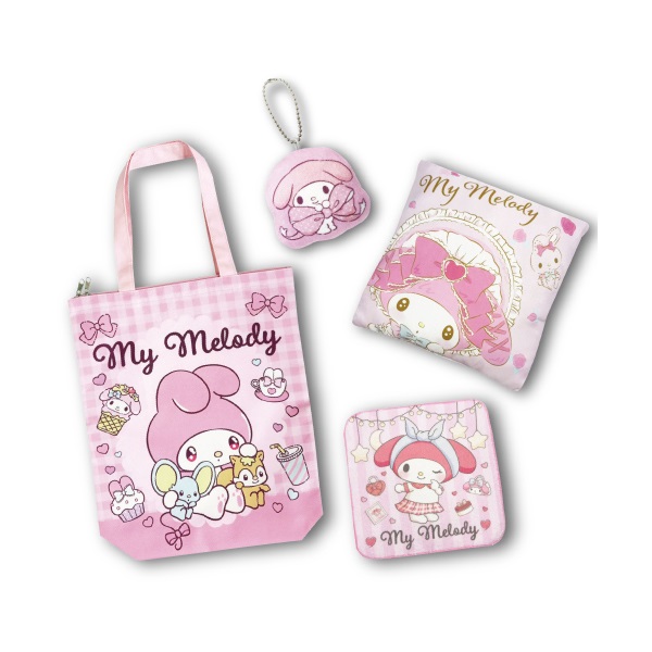 My Melody 4点セット レア！？】マイメロディ キーホルダー4点セット