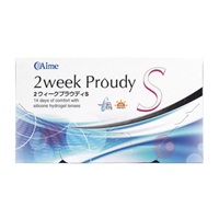 (従業員販売）アイミー　2ウィーク プラウディS　2週間 コンタクトレンズ コンタクト(6枚--0.5)