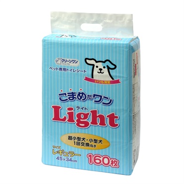 クリーンワン こまめだワン ライト レギュラー 160枚 Clean One シーズイシハラ