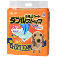 クリーンワン 消臭炭シート ダブルストップ レギュラー 100枚 Clean One シーズイシハラ(100枚)