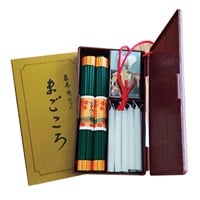 墓参用セット まごころ（線香・ローソク・マッチセット） | イオン