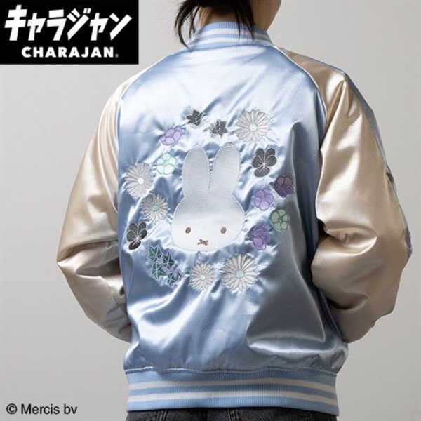 CAMBIO スタジャン ミィフィー ミッフィー フラワーシャワーミッフィー スカジャン(L