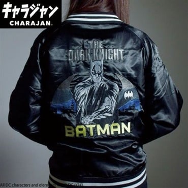 DC ダークナイトバットマン スカジャン(L)  4992272748383