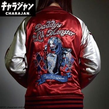 DC クレイジーハーレイ・クイン スカジャン(L)  4992272748406
