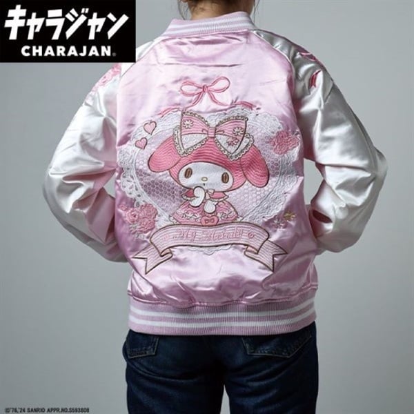 マイメロディ レースピンクローズ スカジャン(L)  4992272928235(4992272928235)