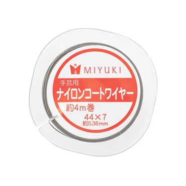ナイロンワイヤー・カシメ玉2ヶ付き