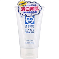 透明白肌 ホワイトフェイスウォッシュ 100g 透明白肌 石澤研究所(4992440036991)