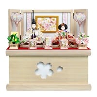 柴崎 親王収納飾り｢桜華雛(おうかびな)｣ 4994142241635 ひな人形 雛人形(4994142241635)