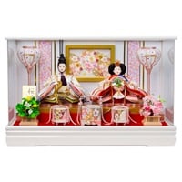 柴崎 親王ケース飾り｢桜華雛(おうかびな)｣ 4994142250637 ひな人形 雛人形(4994142250637)