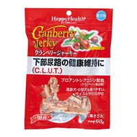 クランベリージャーキー 下部尿路の健康維持に 60g ハッピーヘルス HappyHealth アース・ペット(60g)