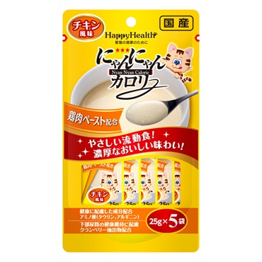 にゃんにゃんカロリー チキン風味 25g×5袋 アース・ペット