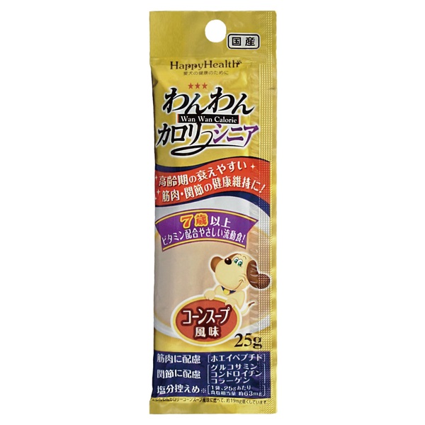 にゃんにゃんカロリー シニア 筋肉・関節ケア 25g アース・ペット