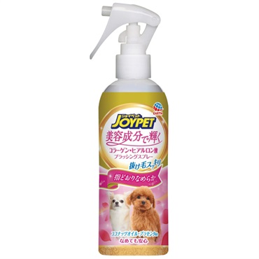 ジョイペット コラーゲン・ヒアルロン酸 ブラッシングスプレー 220ml JOYPET アース・ペット