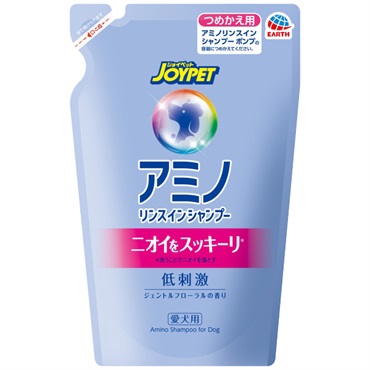 ジョイペット アミノリンスインシャンプー 詰替 400ml JOYPET アース・ペット