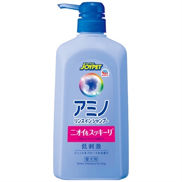 ジョイペット アミノリンスインシャンプー ポンプ 550ml JOYPET アース・ペット